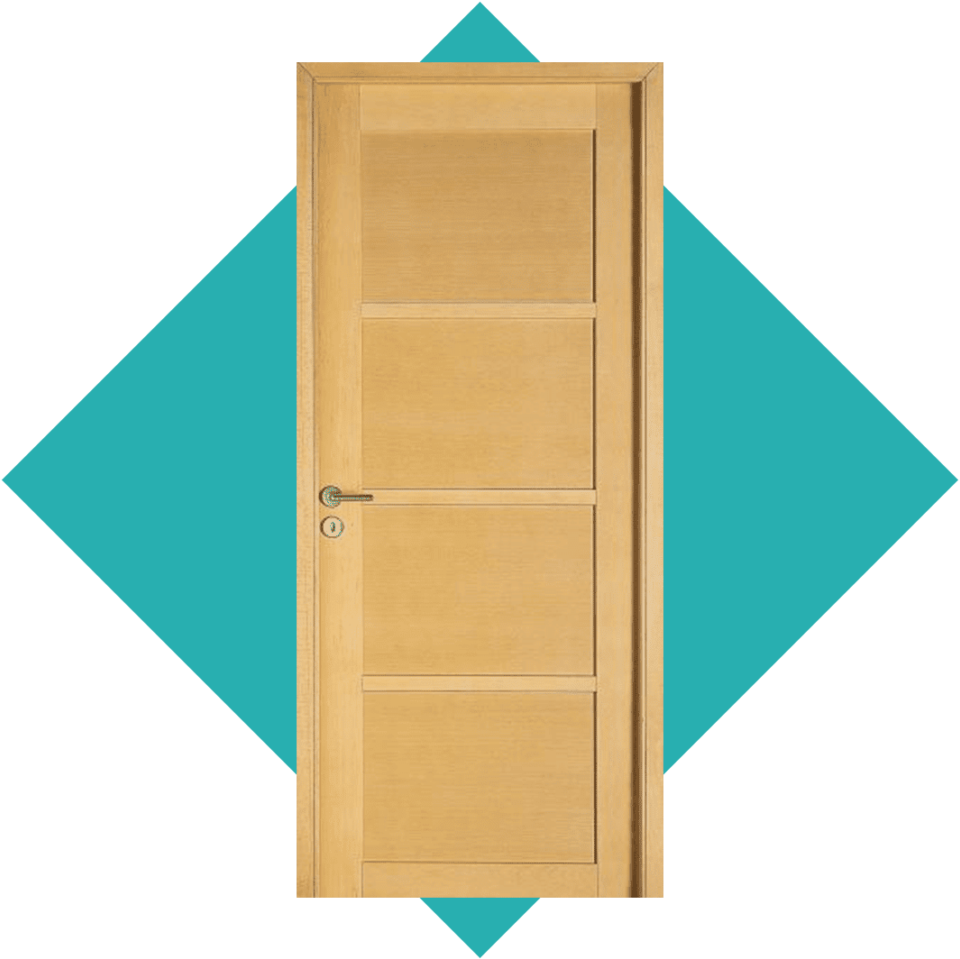 Portes intérieures battantes